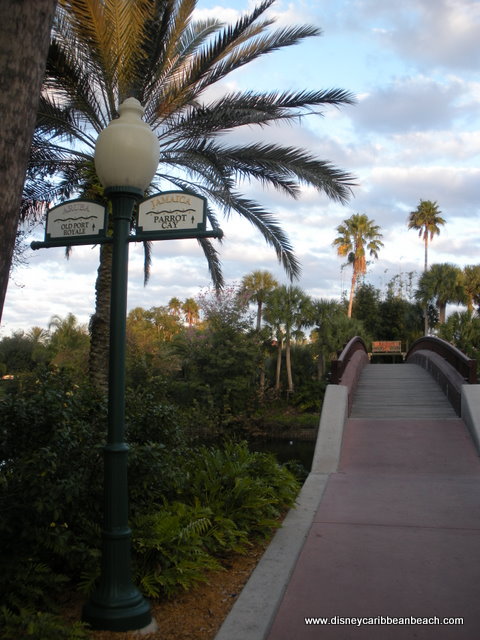 Caribbean Cay bridge
